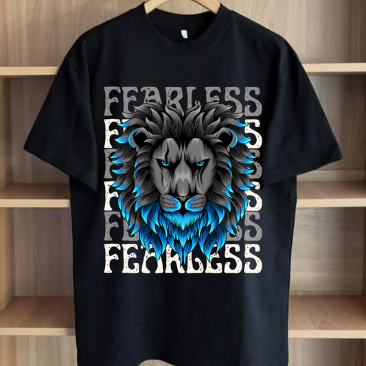 🔥 FEARLESS BLACK TEE| Bold. Unapologetic. Iconic. 🔥